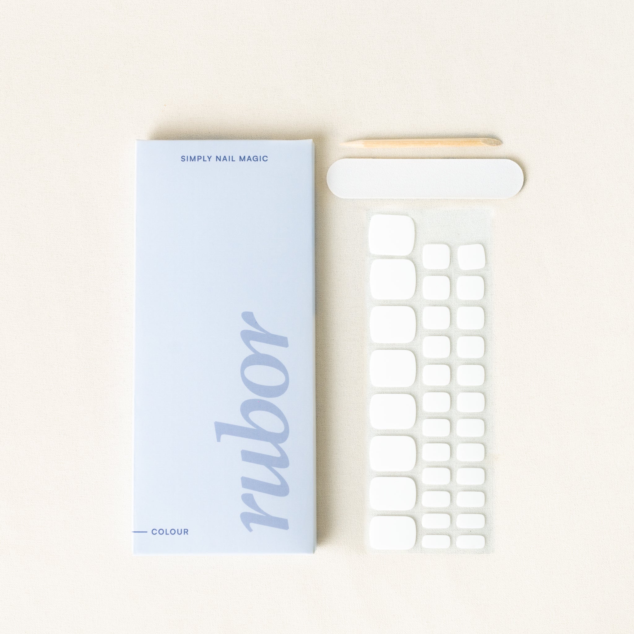 Milky White Pedicure