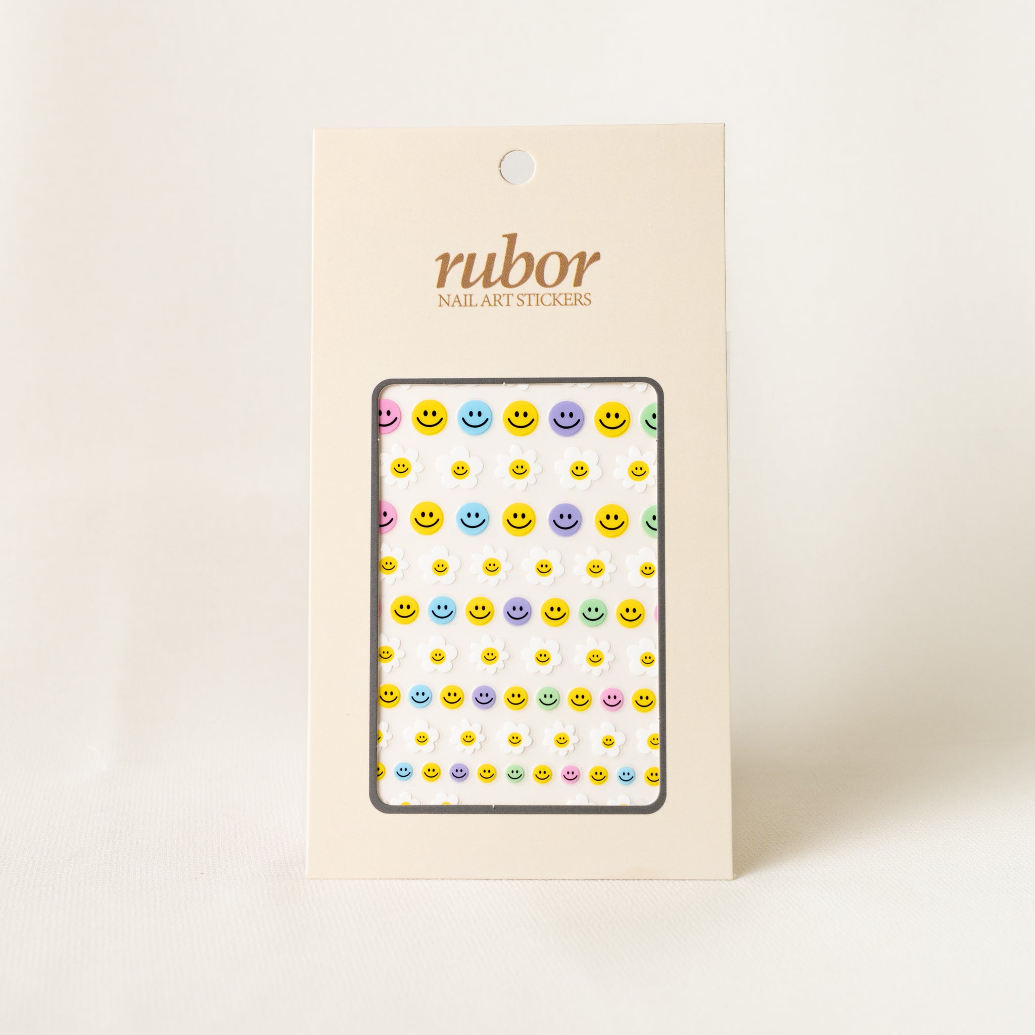 Nail-art sticker smiley