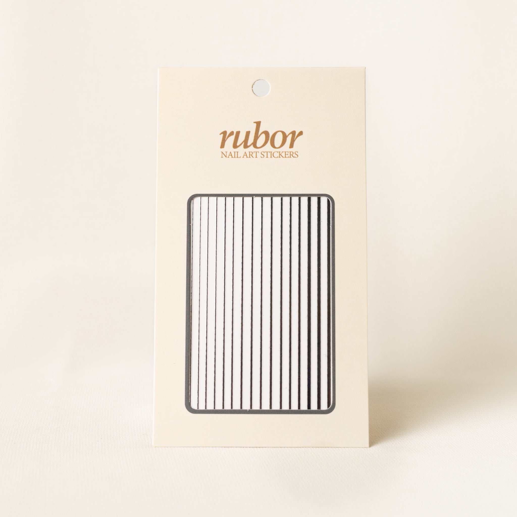 Nail-art sticker stripe silver