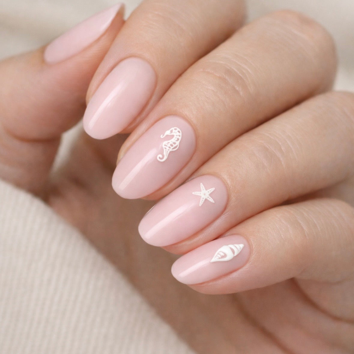 Nail-art sticker seashell